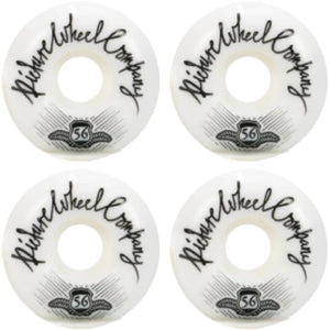 Picture wheels - 56mm - POP black on white