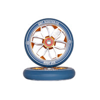 Scooter Wheels - Grit - 120mm - Blue/ Orange (Pair)