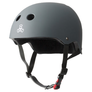 Helmet - Triple 8 (888) - The Certified SS - Carbon Rubber