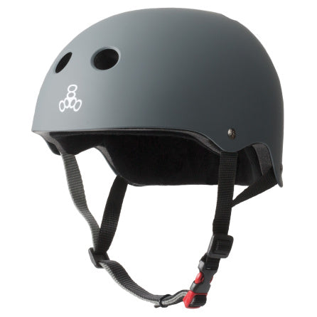 Helmet - Triple 8 (888) - The Certified SS - Carbon Rubber