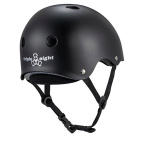 Helmet - Triple 8 (888) - Deep Cover - Black