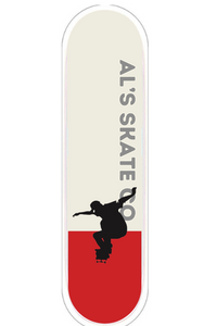 Deck - Als Skate Co - Silhouette