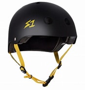 Load image into Gallery viewer, S1 Lifer Helmet - Matte Black/Yellow Strap (XS - XXXL)
