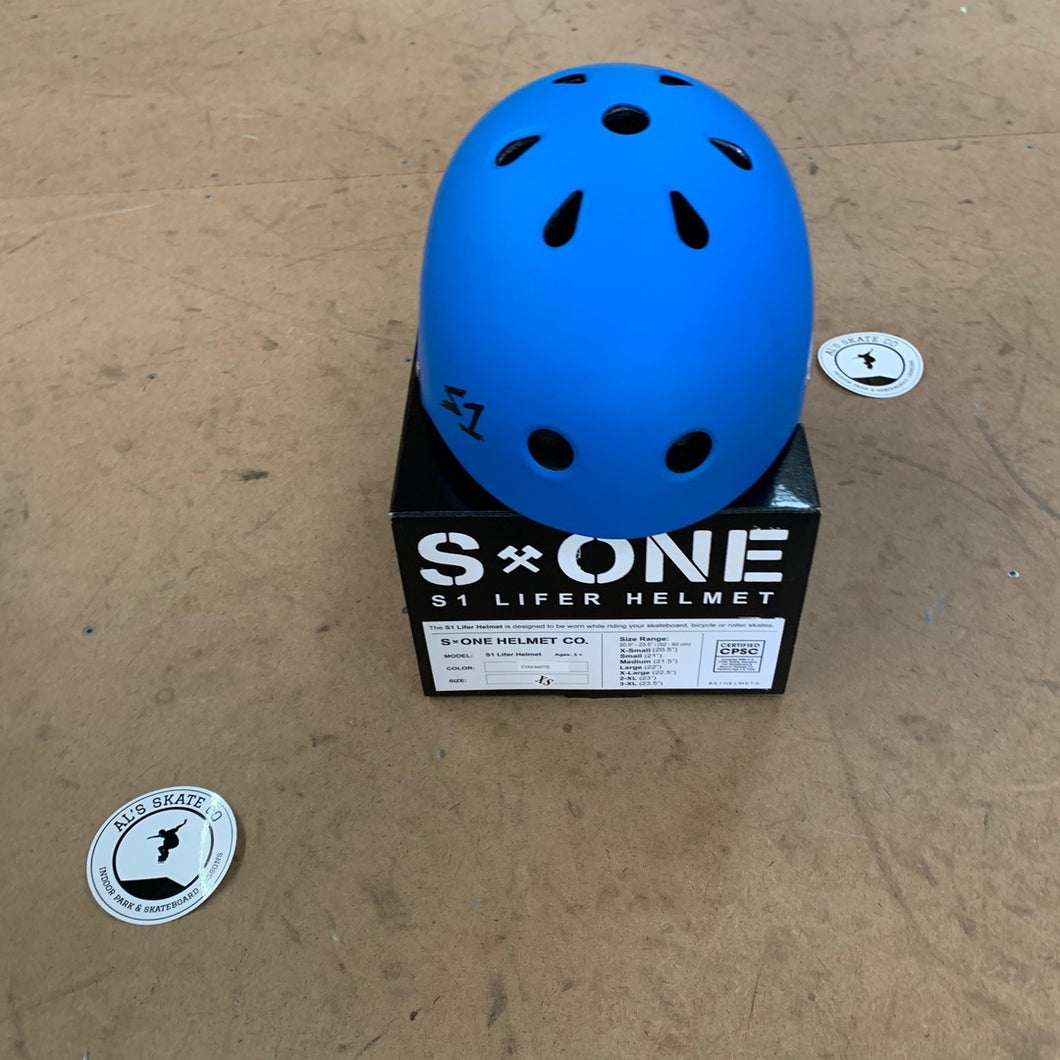 S1 Lifer Helmet - Cyan Matte - (XS - XXXL)