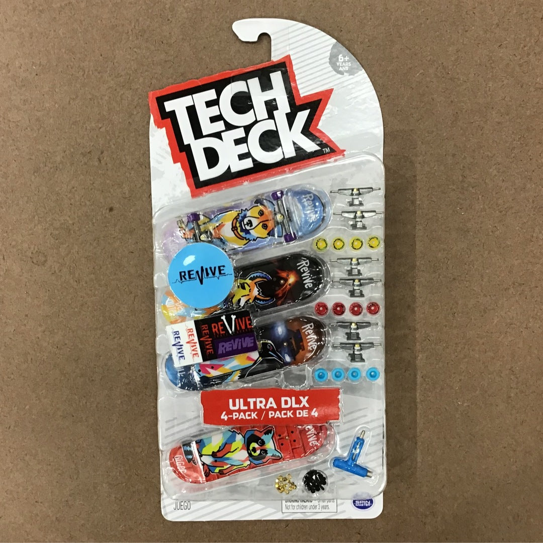 Tech Deck - 4 pack - Revive – Al's Skate Co