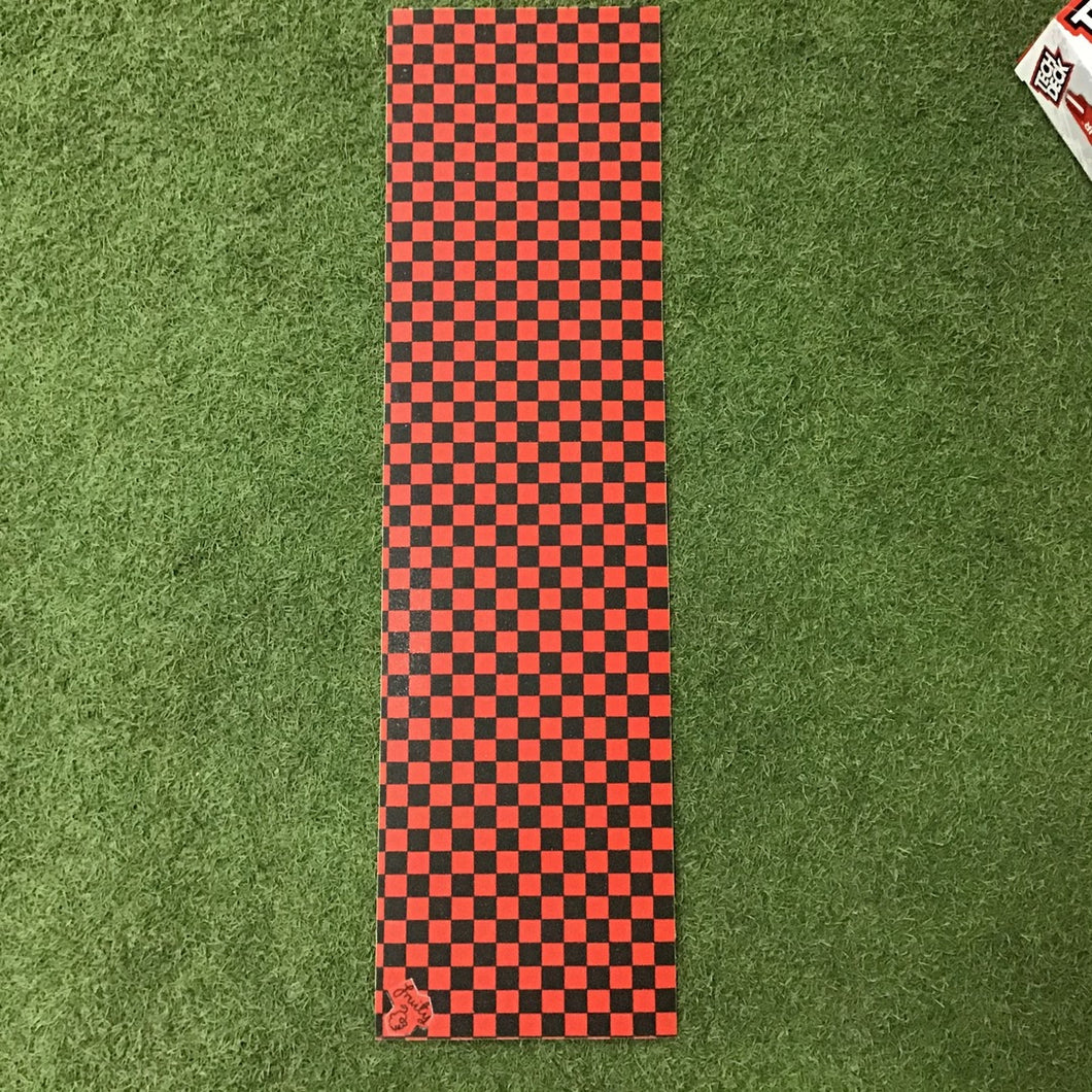 Grip - Fruity - Black/Red Checkers