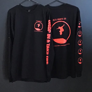 Adult - Long Sleeve - Black large