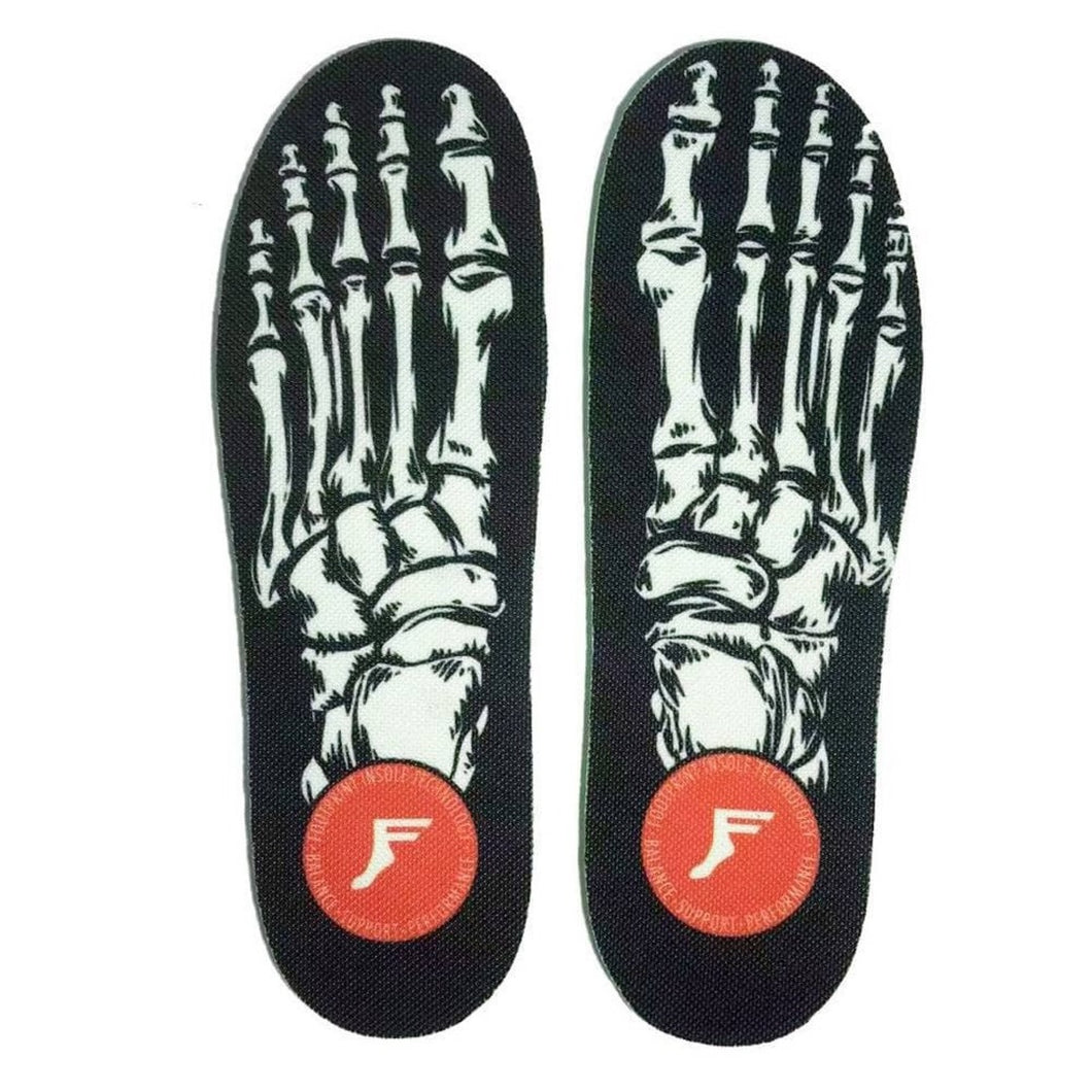 Footprint Elite Mid insoles - Skeleton Black - (9-14.5)
