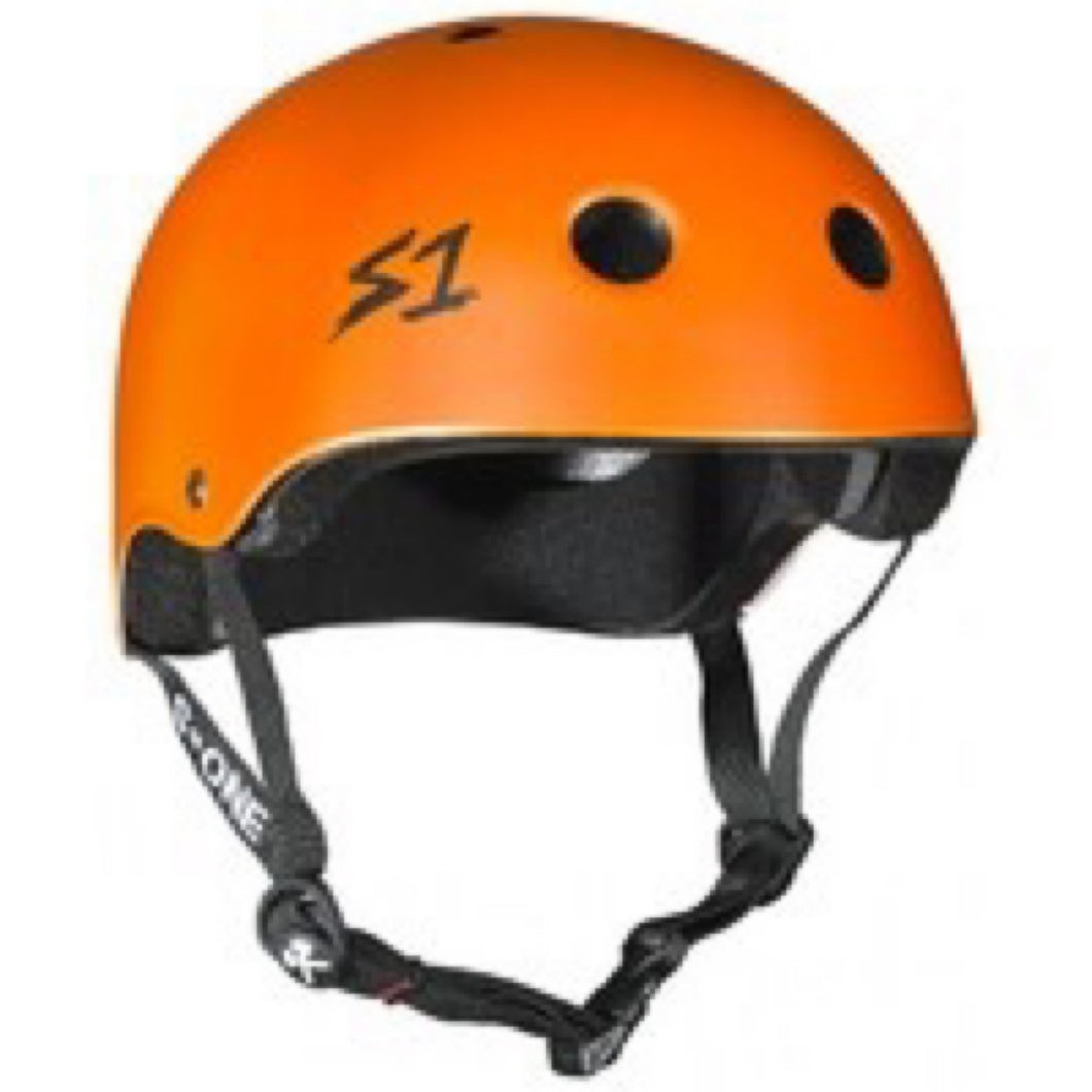 S1 Lifer Helmet - Orange Matte - (XS-XXXL)