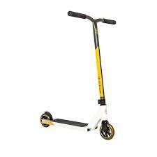 Complete Scooter - Grit - Fluxx - White/Grey with Yellow