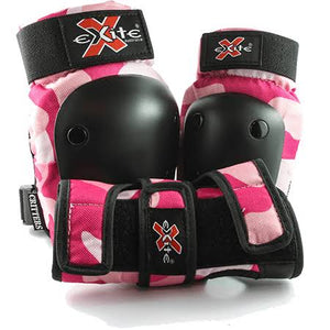 Exite - Critter 3 Pads Pack Junior - Pink Camo